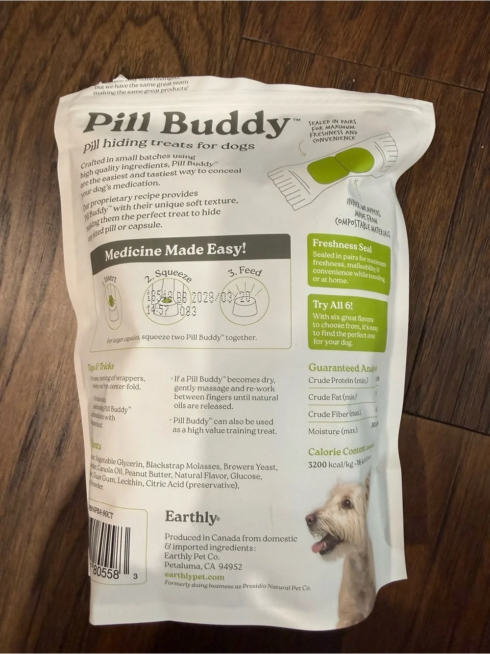 Earthly pill buddy